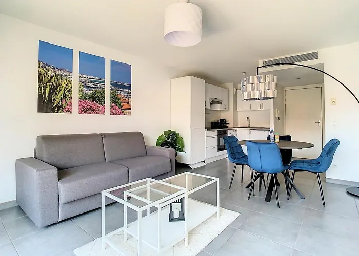 Apartmán 2p Centre-ville Terrasse Cannes